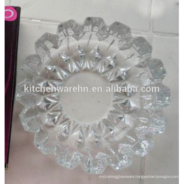 Haonai Factory direct Hot Promotional clear western style glass ashtrays